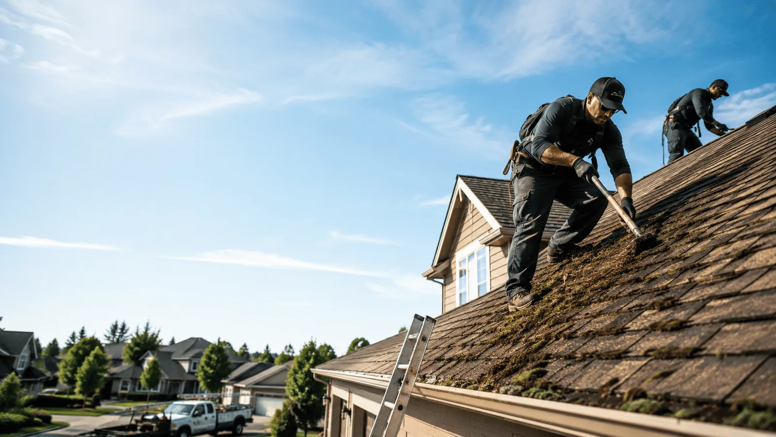 Roof Moss Removal in Lamont, CA near me
